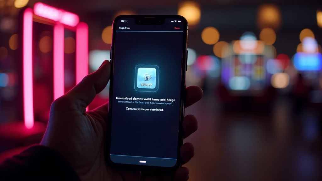 Telemóvel Android a instalar a app com permissões visíveis