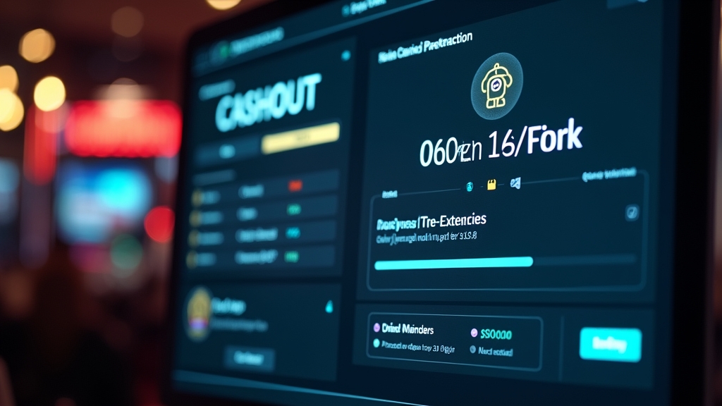 Ecrã de cashout com estado do pedido e verificação concluída